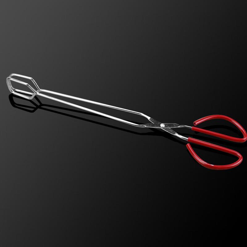 ZISIZ Extended BBQ & Charcoal Scissor Tongs