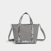 Fashi Brand Sequined Small Square Bag Simple Retro Fashi Handbag Commute Travel Unisex Zipper Shoulder Messenger Canvas Bag