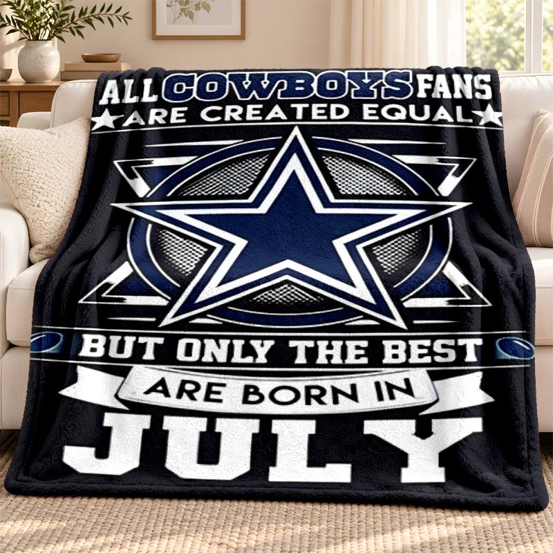 Dallas Cowboys blanket Flannel Blanket Soft Cozy Plush Throw for Sofa Bed Lightweight Home Decoration Outdoor camping