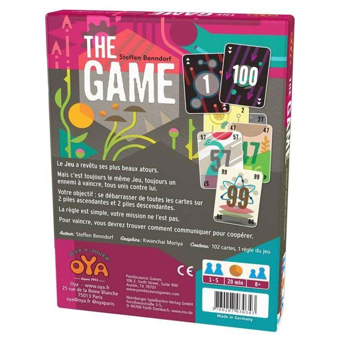 The Game - Edition Haute En Couleur - Jeux de société - Jeux pour la famille - Jeux coopératifs