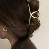 Premium Metal Shark Hair Clip for Women - Large Summer Headdress Hairpin, Unique Design