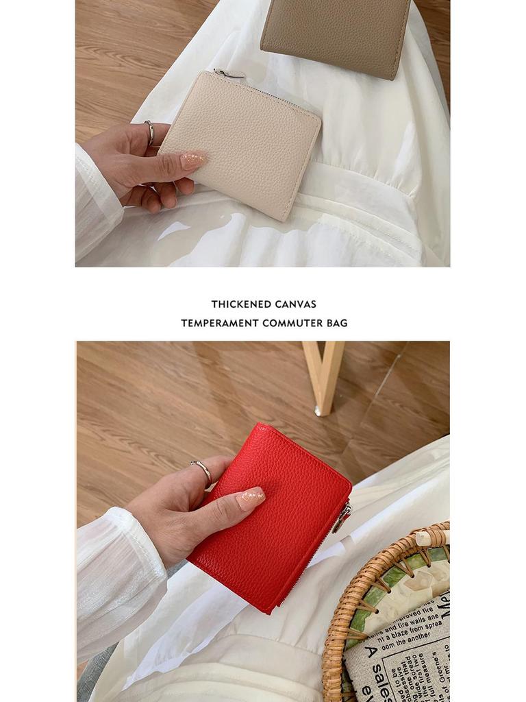 Γυναικείο Πορτοφόλι Υψηλής Ποιότητας με Φερμουάρ και Διπλωτό Σχέδιο – Στυλ Μικρής Τσάντας Χειρός