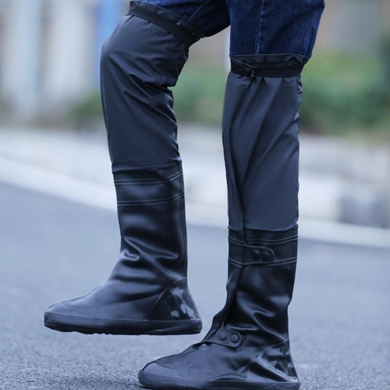 F19A All Weather Footwear Motorcyclists Cycling Bike Rain Boot Rainproof Shoes Cover