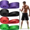 1PC Heavy Duty Latex Resistance Band Exercise Elastic Band For Sport Strength Pull Up Assist Band Workout Pilates Fitness Equipment