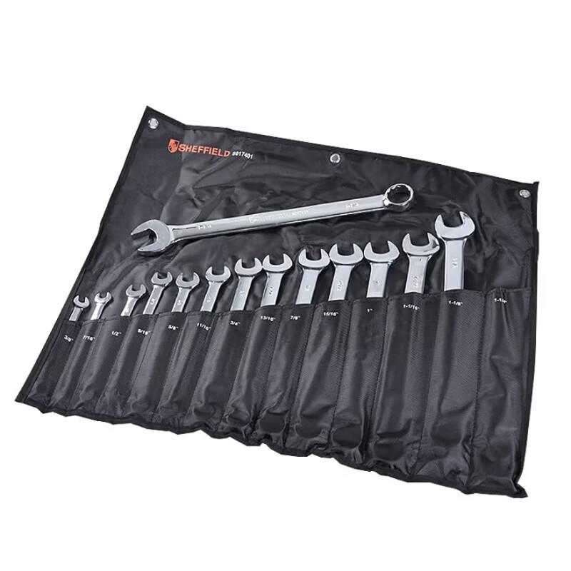 Gang Dun 14-Piece Dual-Purpose Wrench Set
