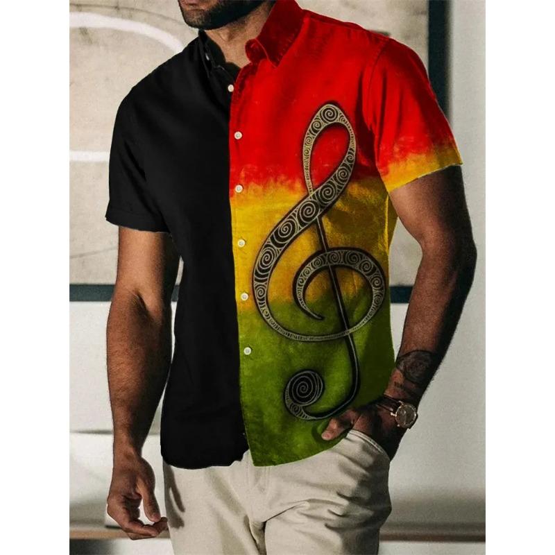 3D Printed High Quality Shirt Man/Women Casual Fashion Short Sleeves Button Lapel Tops Oversized Unisex Clothing