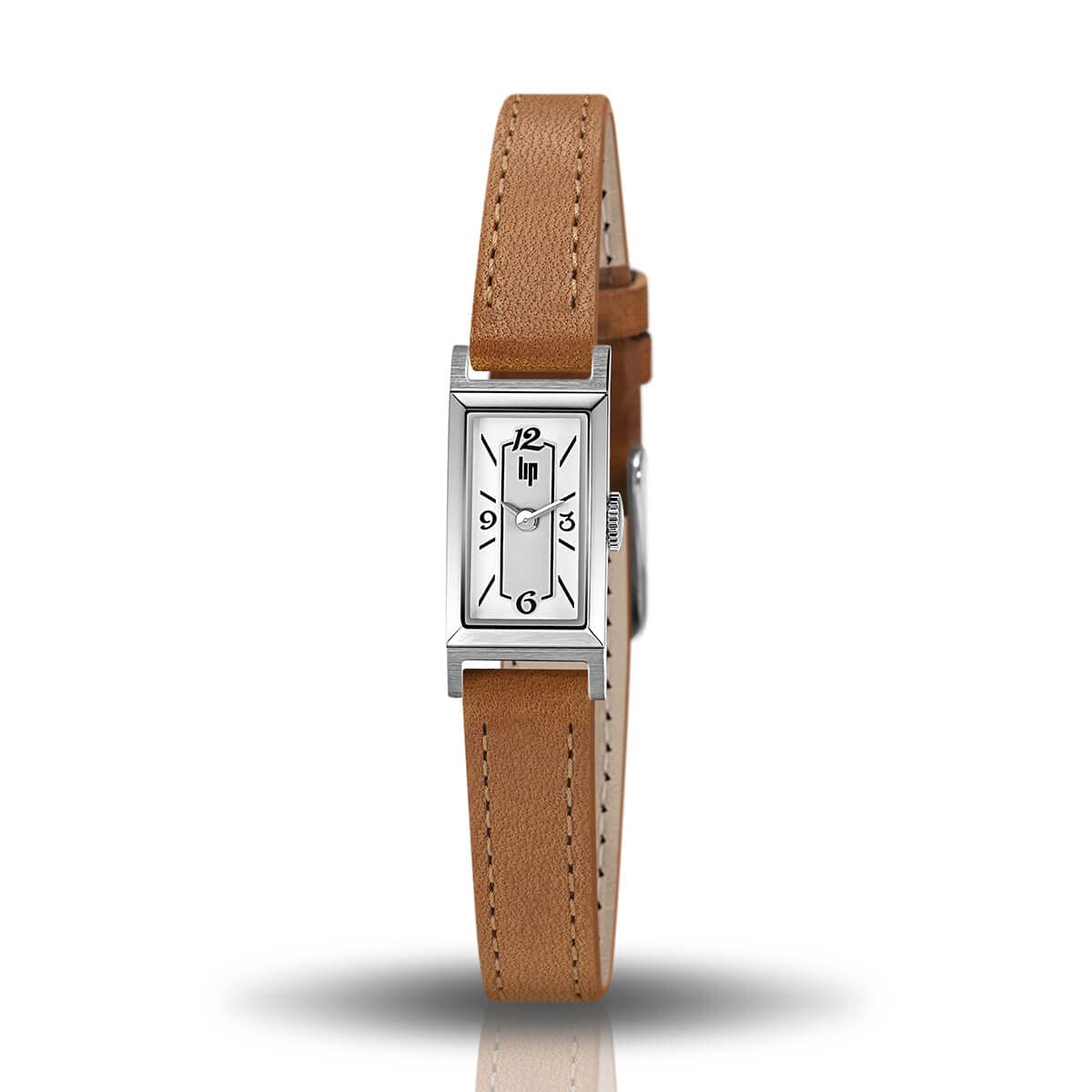 

Авторизований дистриб’ютор Lip Watch Ladies Lip671206 T13 Silver Light Brown Leather [LIP] [Churchill]