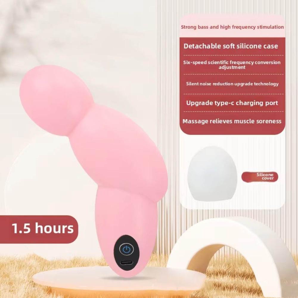 Portable 1200mAh Muscle Massager 6-speed Electric Vibration Massage Machine Vibration Muscle Relaxation Fitness Massager