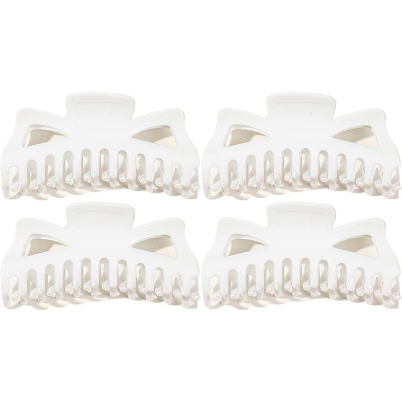 Korean Style Acrylic Solid Color Hair Clip Women's High-end Fashion Shark Clip Hair Accessories