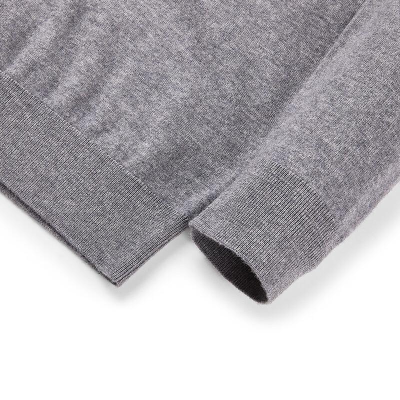 Septwolves Men's Mock Neck Warm Wool Sweater