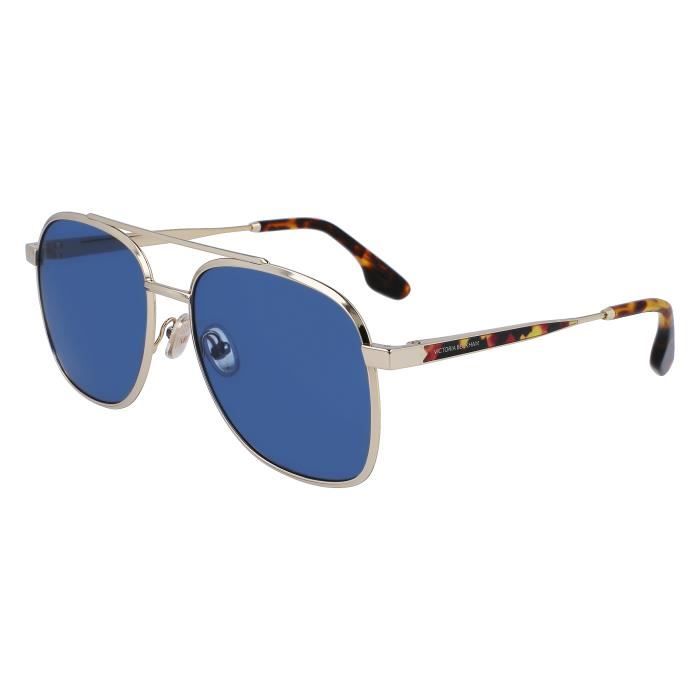 Lunettes de Soleil - VICTORIA BECKHAM - VB233S - Aviator - Doré - Bleu