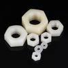 140pcs M2CelsiusM2.5CelsiusM3CelsiusM4CelsiusM5CelsiusM6CelsiusM8CelsiusM10 Thread Nylon Plastic Hex Hexagonal Nuts (Black)
