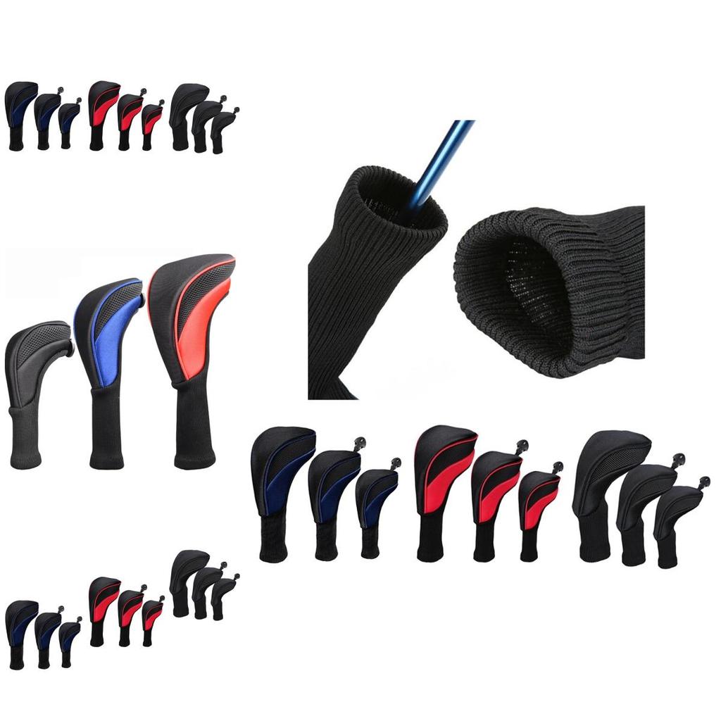 Durable And Lightweight Long Neck Golf Club Head Covers Set) For Ultimate Protection