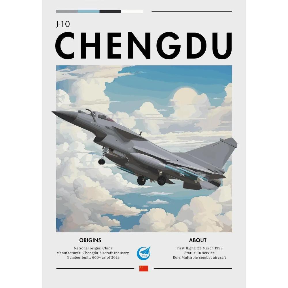 Cooler Überschalljäger Jet Poster Luftwaffe Flugzeugdrucke Mehrrollenfähiger Jäger Leinwandgemälde Wandkunst Bild Heimzimmerdekor