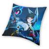 Zenless Zone Zero Ellen Joe Square Pillowcase Polyester Linen Velvet Printed Decorative Throw Pillow Case Sofa Seater Cushion