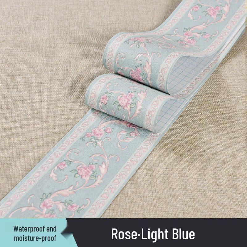 Plintă Decorativă Impermeabilă din PVC și Autocolante de Perete pentru Casă