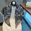 Vintage Korean Style Paisley Print Lightweight Women Fashion Neck Scarf