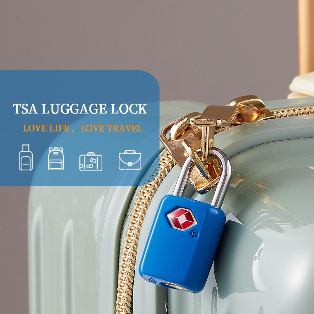TSA21011 Mini Travel Trolley Suitcase Padlock - TSA Customs Key Lock