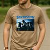 Silverstein Out Of This World Baumwoll-T-Shirt Post-Hardcore Band Grafik Unisex Kurzarm Lässig Streetwear Tägliche Musik Oberteile