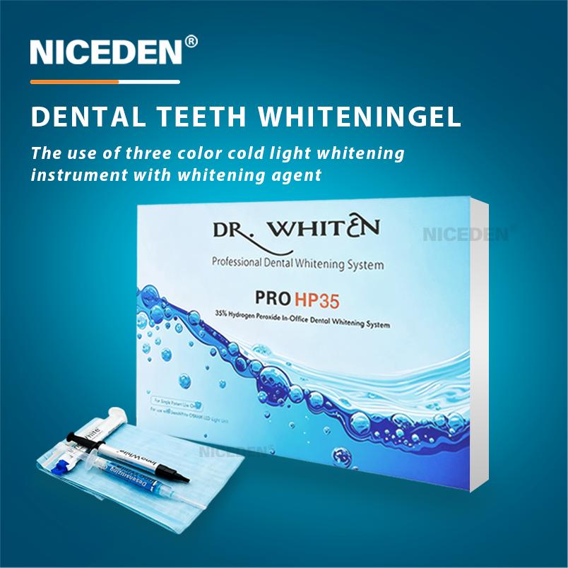 GreatLife Dent Professional Teeth Bleaching Dental Whitening Kit Hydrogen Peroxyde Teeth Whitening Gel 35% Teeth Whitening Gel