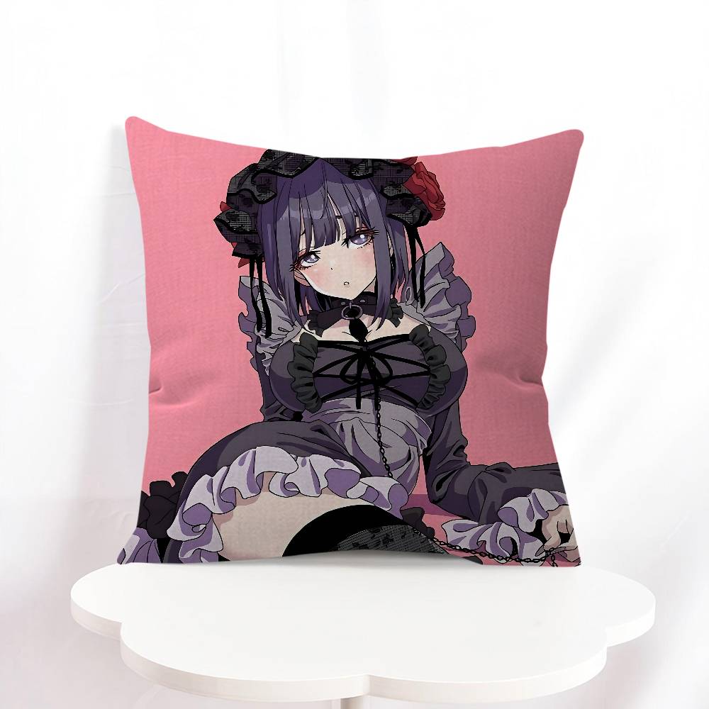 

M-Marin Kitagawa Office Cushion Pillowcase Car Cushion Cover45X45CM Lumbar Pillowcase Sofa Pillowcover 16x16Inch