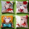 Stylish Ttakt Op Destinyed Cushion Cover Versatile DoubleSided Pillow Case Fit for Sofa Bed Car  Daily Decor