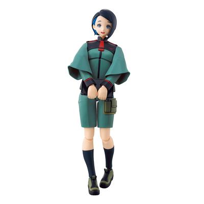 BANDAI SPIRITS Standard Mobile Suit Gundam Witch of Mercury Nika Nanaura Plastikmodell Figuraufbau Farbcodiert
