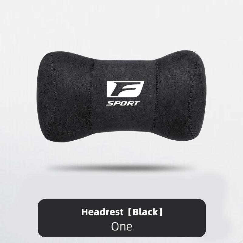 

Suede Car Seat Headrest For Lexus Fsport RX330 IS250 Ct200h ES300h RX350 GX460 LX570 Memory Cotton Neck Pillow Auto Accessories