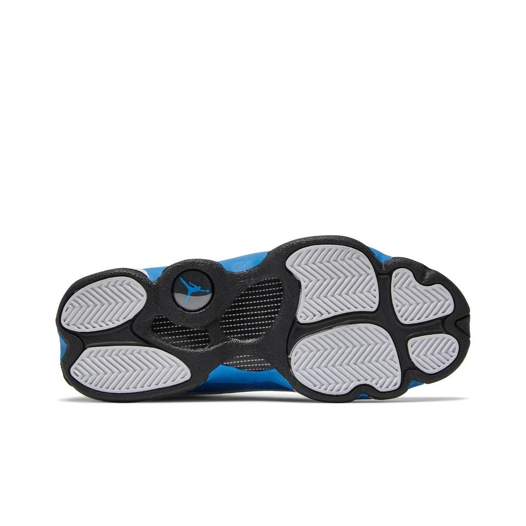 Air Jordan 13 Retro Grade School 'Italy Blue' (Unisex) White / Italy Blue / Black / Wolf Grey Kids' Basketball Shoes 439358 107