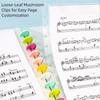 New Plastic Music Score Folder A4 Flexible Piano Sheets Folder Transparent Portable Music Book Folder Piano Practice
