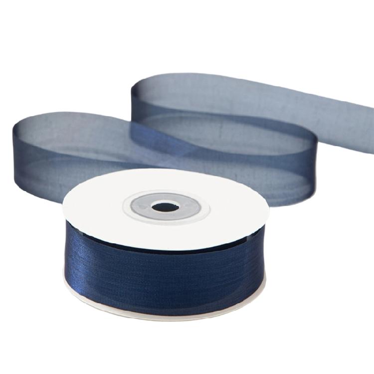 Decorative Ribbon 25mmX20Yard Sheer Organza Ribbon for Art Craft Bouquet Gift Wrapping Bowknot Making Hair Accessories