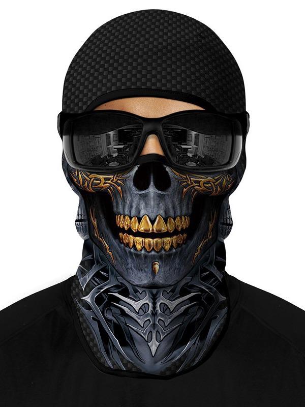 Harley Retro Motorcycle Sun Protection Mask & Summer Neck Gaiter Joker Headwear