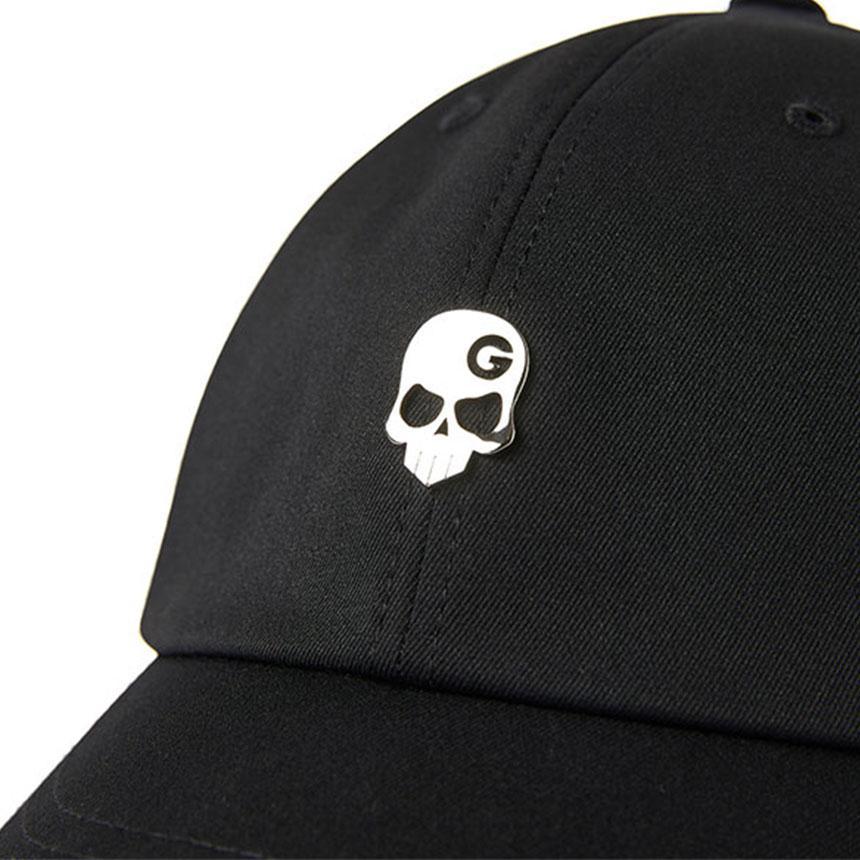 Monseuteoji Ribbon Wide Ball Cap Black Mc24Rbb-188