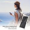 20W Solar Panel, Monocrystalline Module  Solar Panel Kit with PET Material for Smart Phone, Small Fans Monitor Outdoor Security Camera