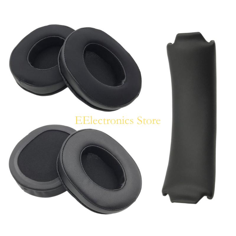 B03C Ear Pads Sponge Cushion Headband Elastic Cushion Earmuffs for Kraken V3X V3 PRO Gaming Headphone