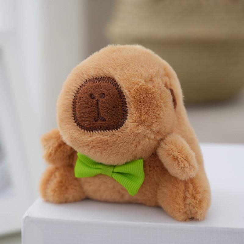Capybara Plush Toy Keychain Cute And Comfortable Backpack Ornaments Hanging