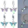 Glücksklee Charms Perle Original 925er Silber Eingelegt Rosa Zirkonia Niedliche Haustiere Anhänger Passend Armband Schmuck Liebhaber Geschenk