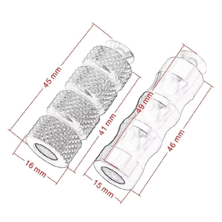 Enjoy Smooth and Accurate Shifting Motorbike Rear Footrests Shifter Foot Peg