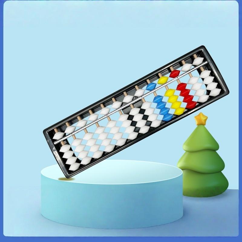 13 Digits Abacus Counting Tool Soroban Arithmetic Column Classic Calculator for Student Learning Practice