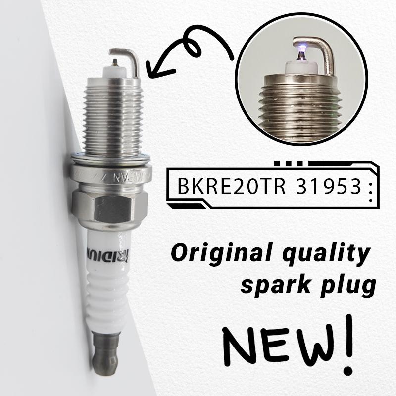 4/20pcs K20TR11 3195 Iridium Spark Plugs Candles Fits For Toyota For BKRE20TR 31953 K20TR-11 K20TR11-3195 Car Accessories