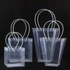 520 Valentinstag PVC Transparent Wasserdicht Blumen Geschenkbeutel für Floristen Blumenstrauß Verpackung