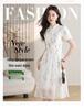 New Chinese Style Summer 2026 Women's Dress: Zen Puff Sleeve Cheongsam