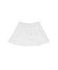 PIV’VEE Drawstring Pleated Mini Skirt (Cloud White)