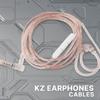 2PIN KZ Earphones Cables Upgrade Wired Earphones Cables KZ Headphones Wire  Headset Accessories