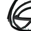 Car Front Door Side Weatherstrip Set- For Hyundai Veloster 2012-2017 Part Numbers 82130-2V000 82140-2V000