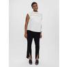 Vero Moda Curve Debbie Plissee Kurzarmbluse