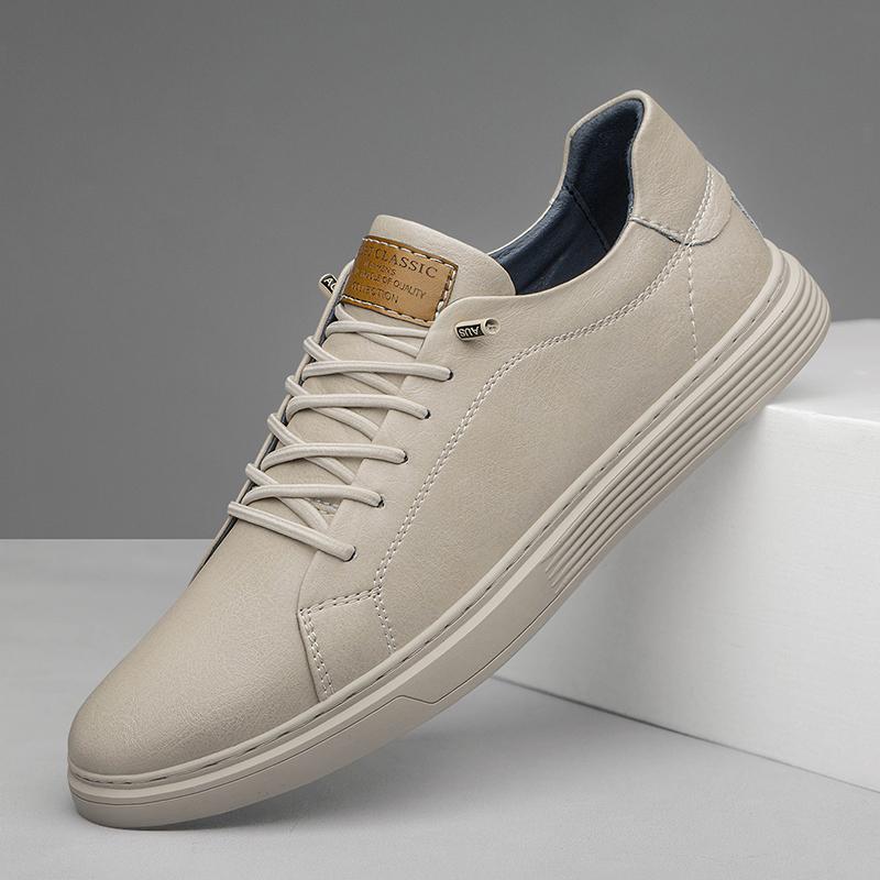 Fashion Italian  Genuine Leather Casual Shoes Men's Oxford Shoes Jogging Shoes Men's Dress Shoes Warm Cotton Shoes With/No Fur
