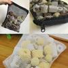 Sac filtre aquarium 15 x 20 cm en nylon – lot de 10 sacs à maille fine réutilisables (blanc et noir)