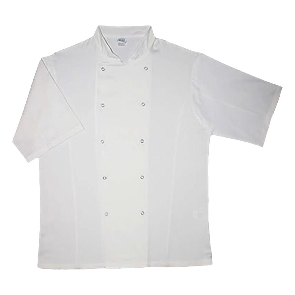 Dennys Unisex Adult Short-Sleeved Chef Jacket