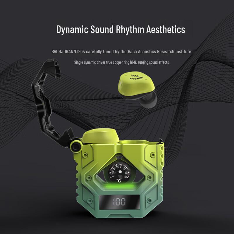Bach Johann T9 True Wireless Gaming Earbuds